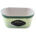 Ver imagem 3 de Kit 8 Mini Vasos de Planta Cachepot Estampados Decorados 9cm