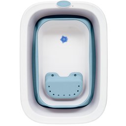 Banheira Ofurô Dobrável Azul Buba 16943 - 4