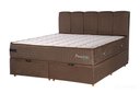 Ver imagem 2 de Kit Premium Box Baú Queen 1,58 - Marrom S/m