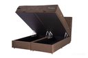 Ver imagem 3 de Kit Premium Box Baú Queen 1,58 - Marrom S/m