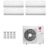 Ar-Condicionado Multi Split Inverter LG 30.000 BTUs (4x Evap HW 9.000) Quente/Frio 220V - 1