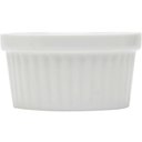 Ver imagem 3 de Kit 6 Ramequins Canelado 50ml Porcelana Classic Branco Lyor Pequeno Molhos