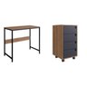 Escrivaninha Industrial com Gaveteiro  - 2