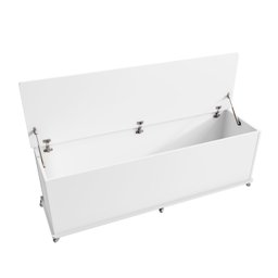 Recamier Bau Luca Branco - Moveis Casa D - 4