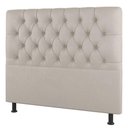 Ver imagem 2 de Cabeceira Cama Box Solteiro Nice 100cm Suede Bege - Abmaza