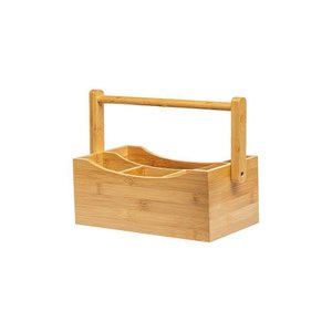 Suporte em bambu para utensílios Hauskraft TBBU-050