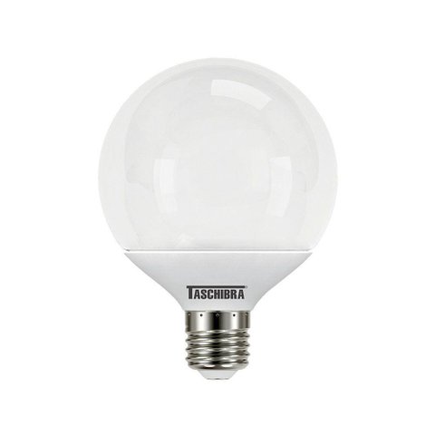 Lâmpada Led Globo 9,5w Taschibra E27 Bivolt 6500k Luz Fria