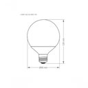 Ver imagem 2 de Lâmpada Led Globo 9,5w Taschibra E27 Bivolt 6500k Luz Fria