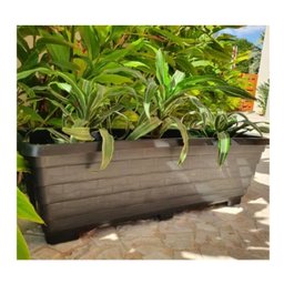 Kit 3 Vasos Jardineira Floreira 50 Cm para Plantas - Horta - Temperos - Ervas - Decoração - 3