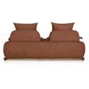 Ver imagem 4 de Kit 2 Sofás 2 Lugares Decoração Lazer Sala Ibiza 160cm Bouclé - Adj Decor