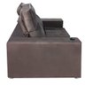 Sófa Retrátil e Reclinável 2 lugares Londres 1.60 Veludo - Star Confort Marrom Chocolate Veludo 1702 - 6