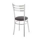 Ver imagem 6 de Conjunto Mesa Redonda Tampo de Vidro e 4 Cadeiras Assento Estofado