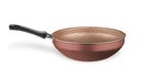 Ver imagem 3 de Frigideira Antiaderente Wok 24cm 2,8l Cor Chocolate