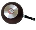 Ver imagem 7 de Frigideira Antiaderente Wok 24cm 2,8l Cor Chocolate