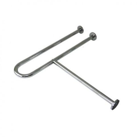 Barra de Apoio para Banheiro Fixa 80cm Inox - Geris