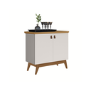 Ver imagem 2 de Buffet Aparador Cantinho do Café Pés em Madeira 2 Portas Absolut:off White/nature