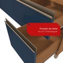 Ver imagem 6 de Cozinha Compacta Luna Kappesberg 3 Peças Canela/azul Profundo 192,5cm