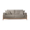 Ver imagem 2 de Sofá 3 Lugares Linho Cinza Medio Bella 2,10m