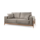 Ver imagem 1 de Sofá 3 Lugares Linho Cinza Medio Bella 2,10m