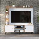 Ver imagem 1 de Rack com Painel para TV até 50 Polegadas Retrô 2 Portas Quiditá