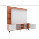 Ver imagem 2 de Rack com Painel para TV até 50 Polegadas Retrô 2 Portas Quiditá