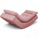 Ver imagem 2 de Kit 2 Poltronas com Leve Balanço Bouclé Premium de Luxo Balance para Sala Quarto Área de Leitura Con