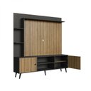 Ver imagem 2 de Rack com Painel para TV até 50 Polegadas Retrô 2 Portas Quiditá