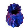 Vaso 3d Torcido Plantas Decorativo 15 Cm - Bicolor Azul e Vermelho - 4
