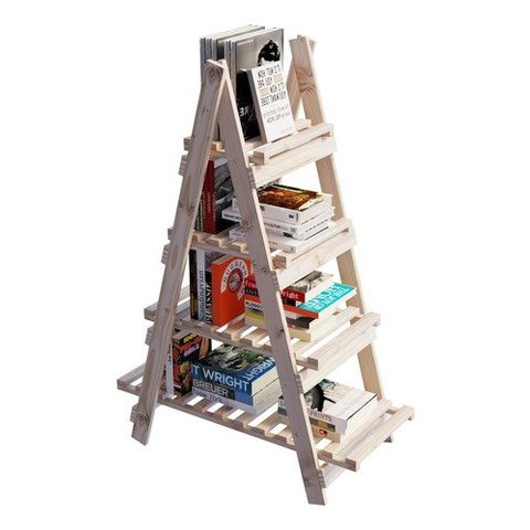 Estante de Livros Escada Organizadora Multifuncional Technox