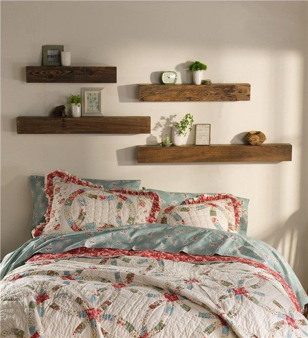 Ver imagem 7 de Prateleiras Decorativas Madeira + Suportes Invisíveis