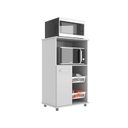 Ver imagem 4 de Balcão de Cozinha para Forno e Fruteira com 2 Cestos Branco
