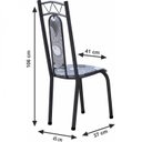 Ver imagem 4 de Conjunto de Cozinha Mesa Tampo em Granito Itália 6 Cadeiras 