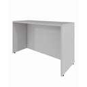 Ver imagem 4 de Balcão de Atendimento 90 cm Reto Recepção Baixo F5 Office Cor:Cinza