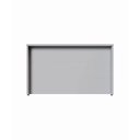 Ver imagem 5 de Balcão de Atendimento 90 cm Reto Recepção Baixo F5 Office Cor:Cinza