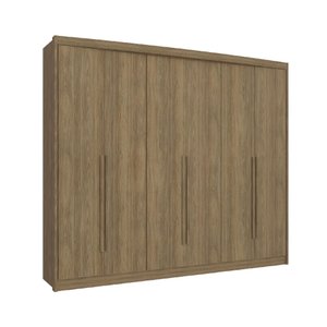 Guarda-Roupa 6 Portas Kappesberg N566 com 6 Gavetas Nogueira SE