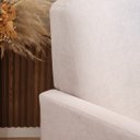 Ver imagem 6 de Poltrona Amamentação Organica - Organite com Puff Canoa Boucle Bege- Larbelle Móveis