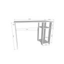 Ver mais imagens de Mesa Gamer Slim para Escritório 108 cm Peternella: Branco