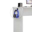 Ver imagem 4 de Mesa Gamer Slim para Escritório 108 cm Peternella: Branco