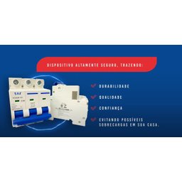 Disjuntor Din Monopolar 20a Modelo Ycb6h-63 Curva C Taf - 2
