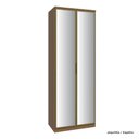 Ver imagem 1 de Guarda Roupa Modulado 02 Portas de Vidro 245cm 03 Gavetas Setiba