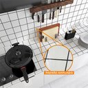 Ver imagem 6 de Kit 3 Rolos Papel Parede Adesivo Azulejo Metro Branco 15m