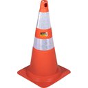 Ver imagem 1 de Cone 75Cm Laranja/Branco Refletivo Vonder