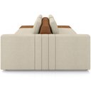 Ver imagem 7 de Sofá Ilha com Puff para Sala Living 285cm Amber M03 Linho Cru Couríssimo Whisky - Lyam Decor