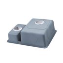 Ver mais imagens de Kit Cuba Dupla F201 + Válvulas com Cesto Aço Inox