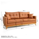 Ver imagem 3 de Sofá 2 Lugares 200cm Soul CabeCasa MadeiraOriginals
