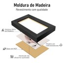 Ver imagem 2 de Jogo de Quadros Decorativos Trio Molduras Marília LAR Moldura Marília