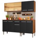 Ver imagem 1 de Cozinha Completa Emilly Drive Balcão e Armário Reflex Madesa