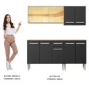 Ver mais imagens de Cozinha Completa Emilly Drive Balcão e Armário Reflex Madesa