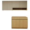 Ver imagem 2 de Lavanderia Modulada 3 Peças 6 Portas 2 Gaveta Simone Mendes com Rodapé Simone Mendes