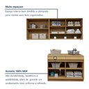 Ver imagem 6 de Lavanderia Modulada 3 Peças 6 Portas 2 Gaveta Simone Mendes com Rodapé Simone Mendes